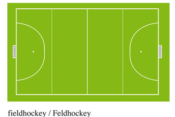 Feldhockey Spielfeld