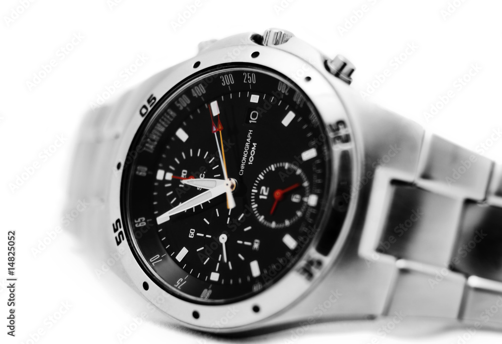 Wall mural mens watch