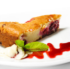 Dessert - Cherries Cake