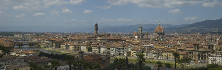 Fototapeta na wymiar Panorama Florencji