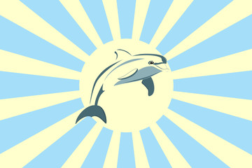 Dolphin and the Sun