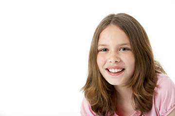 Portrait Of Smiling Young Girl