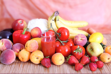 Gemüsesaft,Gemüse,Obst