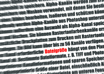 dateigr&ouml;&szlig;e