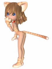 Cute Toon Figure - Kitty