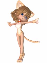 Cute Toon Figure - Kitty