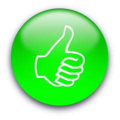 thumbs up button
