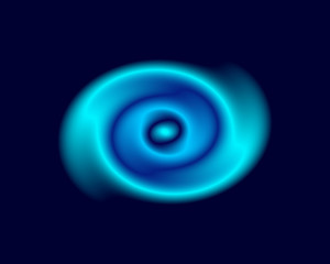 Dreidimensionale Spirale