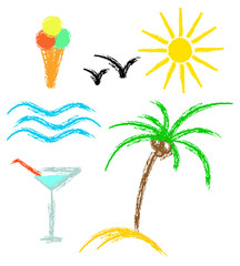 Symbols of summer