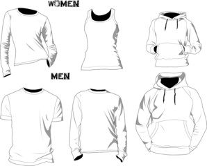 T-shirt templates