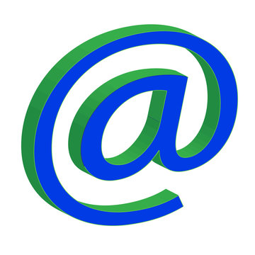 internet logo @ arobase