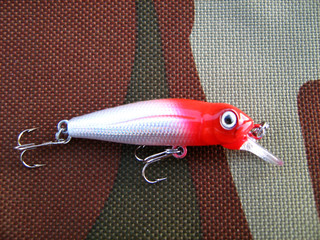 colorful fishing bait to catch perch