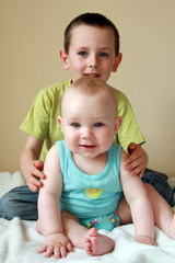Fototapeta premium Loving Sibling