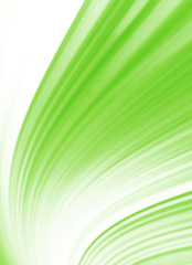 Green abstract motive