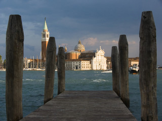 Pier on San Marco in Venice