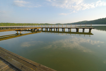 Lake in Mazury Region Poland