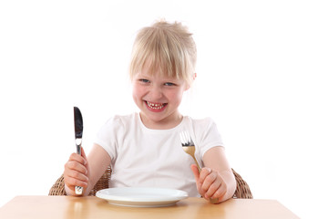 Kind beim Essen