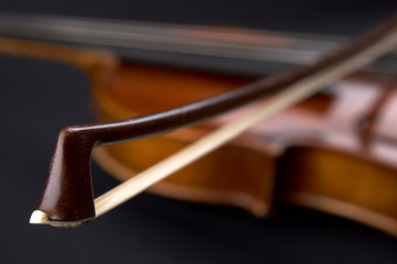 Geige im Konzert