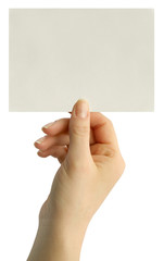 Fototapeta premium card blank