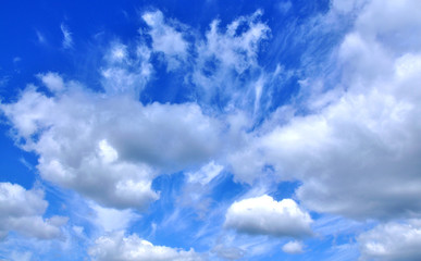 Naklejka premium niebo i chmury