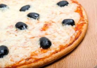 Pizza  .Closeup