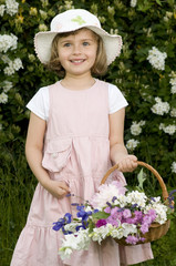 Fototapeta premium Cute gardener