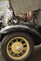Repairing Classic Car Restoration Model A Engine