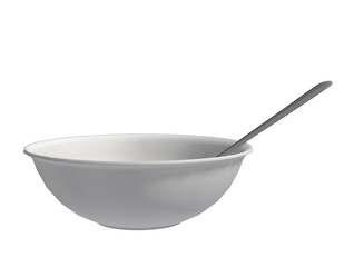 Bowl With A Spoon