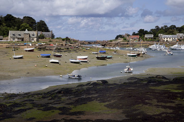 Fototapeta na wymiar Port de Bretagne