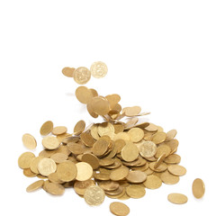 Rain of golden coins