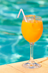 Poolside Orange