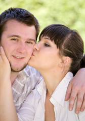 Fototapeta premium loving couple