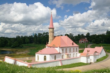 Prioratsky palace in Gatchina, Russia