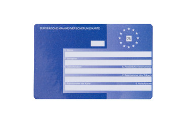 Europäische Krnakenversicherungskarte