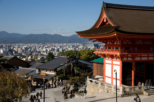 Tempel Kiyomizu-dera in Kyoto
