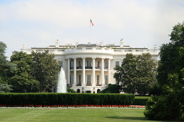 Fototapeta na wymiar The White House in Washington DC