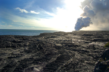 Fototapeta na wymiar Kilauea, Big Island, Hawaje