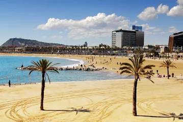 Photo sur Plexiglas Barcelona Barcelone plage espagne