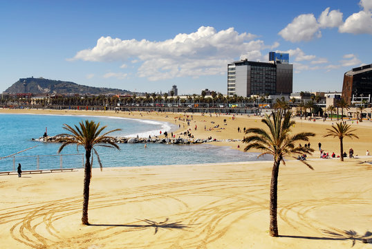 Barcelona Beach Spain
