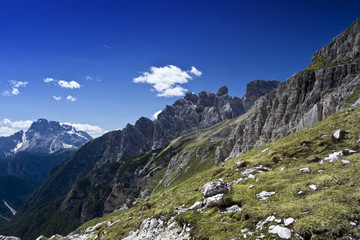 Fototapeta na wymiar Südtirol Gebirge
