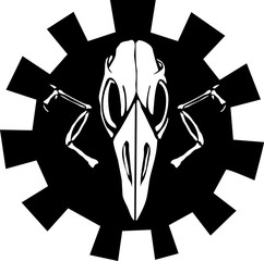 Gear Bird Skull