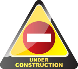 under construction button
