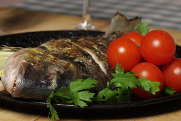 Grilled Fish - Sparus auratus