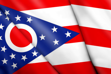 Flag pin - Ohio (USA)
