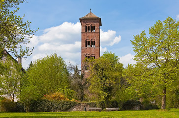 Park im Sommer