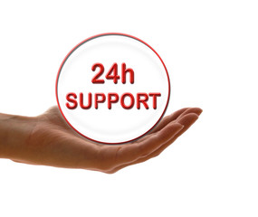24h support