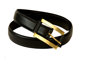 ELEGANT NAVY LEATHER BELT