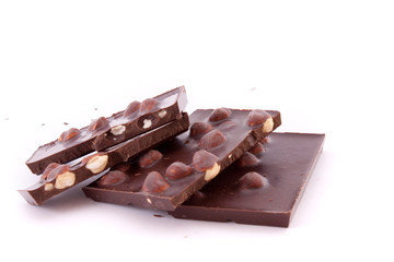 Chocolate with nuts