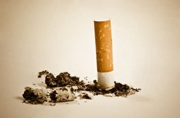 cigarette butt