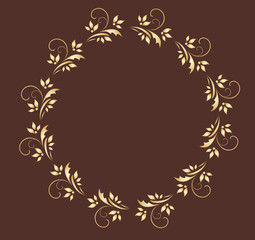 Gold wreath